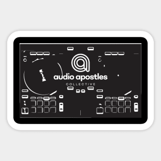 AAC DJ Controller (Letter Logo) Sticker